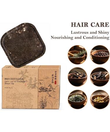 Shampoo BarMoisturizing Solid Shampoo Hair Care Scalp Cleansing for Women Men Daily Care Family Son Daughter Father Mother - Buy Online on GoSupps.com