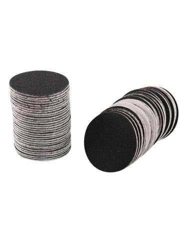 GRARRO 60 Pieces Sandpaper Disc Pad (Regular Coarse 100 Grit) for Electric Foot File Callus Remover Pedicure Tool