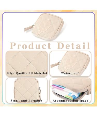 Sanitary Napkin Storage Bag - Menstrual Period Pouch for Girls & Women - Portable Feminine Menstruation First Period Holder - 2 Pcs, 5.2 x 5.2 Inch - Buy Online on GoSupps.com