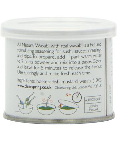  Clearspring Clearspring Organic Japanese Wasabi Powder 25g (Pack of 3) - Buy Online on GoSupps.com
