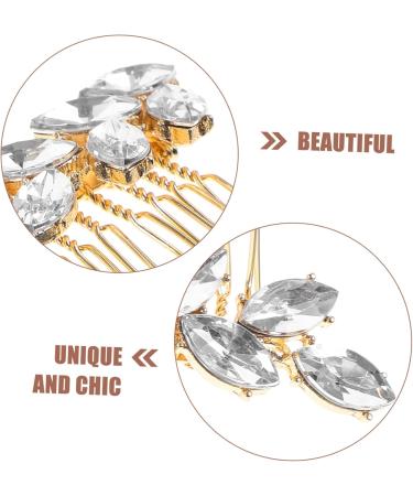 TOVINANNA Fashionable Diamond Hair Accessories Bridal Hair Clip Women Headpiece Hair Combs for Women Accessories Fine Hair Decorative Hair Comb Hair Accessory Sparkly Hair Accessories - Buy Online on GoSupps.com
