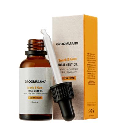 Groomarang Gum Oil - Made from 100% Pure Botanical Oils (Extra Strength) Convenient Dropper Bottle for Accurate Dispensing 30ml