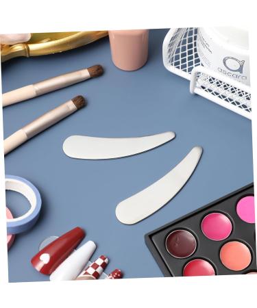 Mikinona 2pcs Cosmetic Spatula Lip Balm Spatula Makeup Spatula Small Beauty Scoop Makeup Scoop Spatula Lotion Spatula Face Cream Spatula Make up Spatula Tool Esthetician Supplies - Buy Online on GoSupps.com