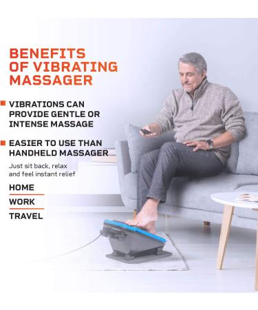 LifePro Foot Massager for Neuropathy Pain Relief - Electric Calf and Foot Massager Machine for Circulation, Plantar Fasciitis - Ideal for Men, Women, and Seniors - Buy Online on GoSupps.com