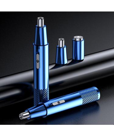 Shakven Nose Hair Remover Rechargeable Nose Hair Trimmer - Eyebrow Trimmer For Men 2 In 1 Men's Nose Hair Trimmer For Foot Beard Face Hand And Ear Hair Blue Nose Hair Device + Razor - Buy Online on GoSupps.com