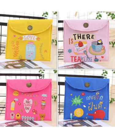 Lurrose 6 pc Storage Bags for Women | Diaper & Coin Organizer | High Capacity Travel Bags | Stylish Sail Towel Design - Buy Online on GoSupps.com