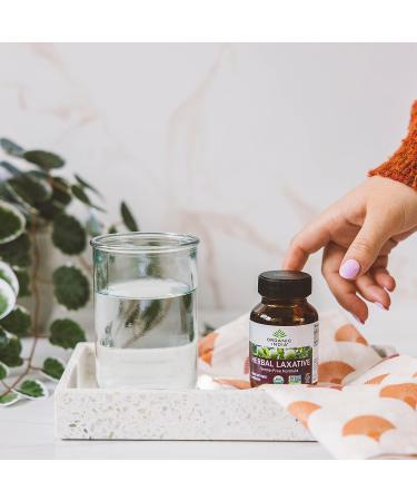 ORGANIC INDIA Herbal Laxative - USDA Certified Organic Vegan Formula with Ayurvedic Herbs - 60 Capsules - Buy Online on GoSupps.com