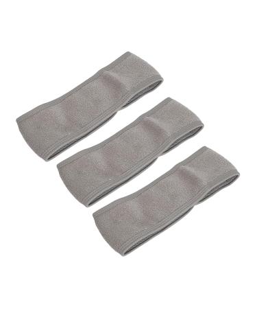 Soft Lash Pads for Eyelash Extensions - Comfortable 3pcs Multifunctional Forehead Band Towel (Grey) | International Shipping Available - Buy Online on GoSupps.com