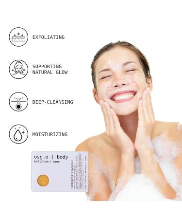 Natural Organic Lemongrass Soap Bar - Face & Body Shea Butter & Coconut Oil 4oz - Buy Online on GoSupps.com