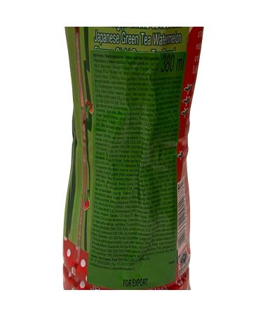OISHI Green Tea Watermelon - Refreshing 380 ML Drink | Buy Online | International Shipping - Buy Online on GoSupps.com