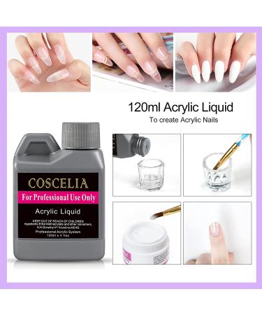 Acrylic Nail Kit with 78 Colors of Glitter Acrylic Powder and Liquid Monomer, Nail Tips and Acrylic Nail Brush Nail Art Tools for Nail Extension and Decoration 3D Manicure DIY Acrylic Nails 2 - Buy Online on GoSupps.com