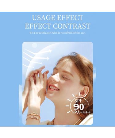 Skincare Coreen Sunscreen Face Cream Spf 90+ Skincare Coreen Sunscreen Skin Sunscreen Repairing Moisturizing Skin Refreshing & Non-Sticky Moisturizing & Anti-Aging & Body Sunscreen (3PC) - Buy Online on GoSupps.com