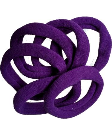 Buy Violet Jersey Hair Ties - No Hooks Perfect for All Hair Types | Fast International Shipping - Buy Online on GoSupps.com