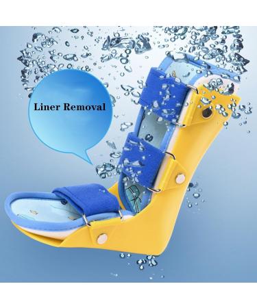 Buy SFKLYU Kids Drop Foot Brace - Ankle Orthosis Splint Support for Children & Toddlers - Pediatric Night Splint (Left M - Buy Online on GoSupps.com