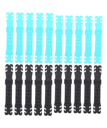 Leave 20 pieces of masks anti -fall extendable adjustable mask strap buckle catchy accessories mask ear cable buckle adjustable buckle extension masks lanyards