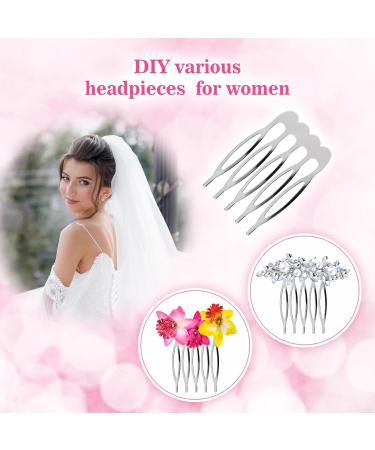 Prasacco 20-Piece Metal Side Combat Hair Feasts - Small Hair Clips & Jewelry for Fine Hair Perfect for Weddings & Special Occasions - Buy Online on GoSupps.com