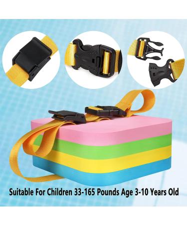 Adjustable Back Float Safety Swim Trainer for Kids - Secure Clip Buckle, Progressive Swim Floaties for Children - Pool Lesson Essential - Buy Online on GoSupps.com