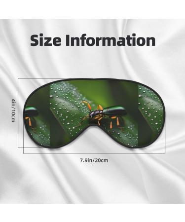 Buy Rainbows Insects Unisex Adjustable Blackout Sleep Eye Mask | Perfect for Home Travel Yoga & Office Naps - International Shipping - Buy Online on GoSupps.com
