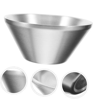Minkissy Stainless Steel Razor Shell Bowl - Durable Shaving Tool for Men | Rust-Free Shaving Soap Holder & Foam Bear Delivery - Buy Online on GoSupps.com
