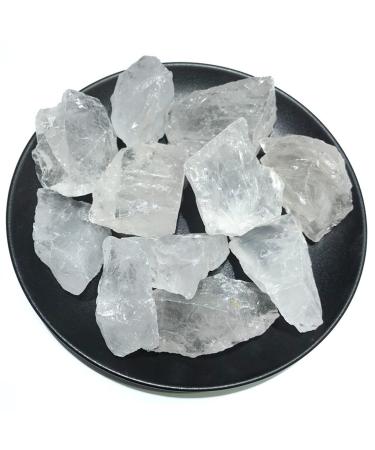 AAAA+ 500g Natural White Quartz Crystal Stone Rock Chips SpecimenCollection Natural Crystal Fish Tank Stone Stone Crystal Reiki