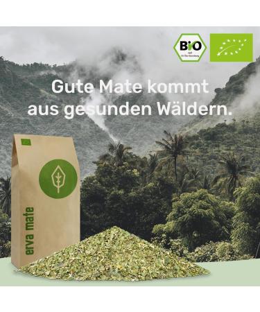 Organic Yerba Mate Tea 200g | Fresh & Green | Smoke-Free Plastic-Free | DE- KO-006 - Buy Online on GoSupps.com