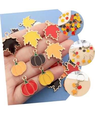 NUOBESTY 32pcs Thanksgiving Pumpkin Head Pendant Bulk Earrings Charms for Bracelets Bulk Bangle Charms Bracelet Charms Halloween Accessories Jewelry Making Charms Zinc Alloy Autumn Metal - Buy Online on GoSupps.com