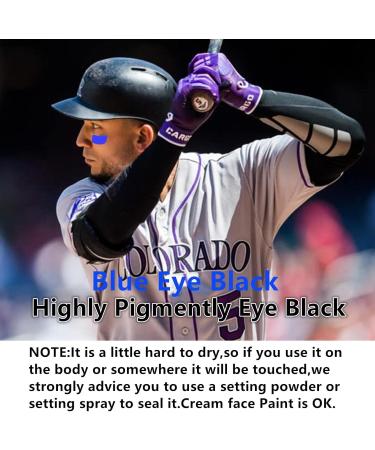 Mysense Cream-Blendable Blue Face Body Paint Stick (1.06 Oz) Blue Makeup Stick for Adults Children Halloween Cosplay SFX Makeup Waterproof Blue Eye Black Stick - Buy Online on GoSupps.com