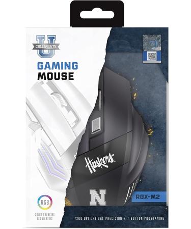 SOAR NCAA Nebraska Cornhuskers Gaming Mouse - Officially Licensed - Buy Online on GoSupps.com
