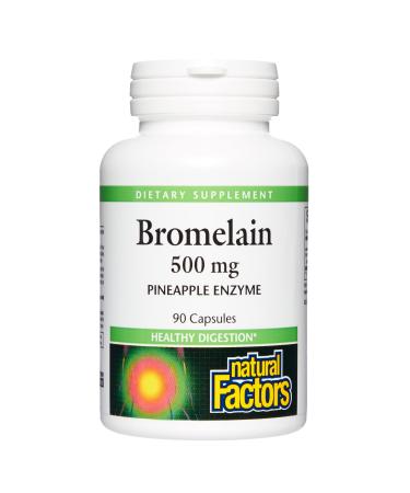 Natural Factors Bromelain 500 mg 90 Capsules
