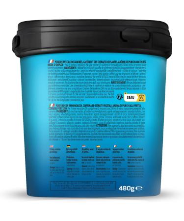 Bodylab24 Pump Boost Extreme 480g - Fruit Punch with Amino Acids Caffeine & Plant Extracts for Ultimate Workout Boost - Buy Online on GoSupps.com