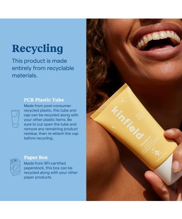 Kinfield Sunglow Mineral Sunscreen for Face SPF 35 - Luminizing Tint | Natural Fragrance | Reef-Safe & Cruelty-Free - 2.0 oz - Buy Online on GoSupps.com