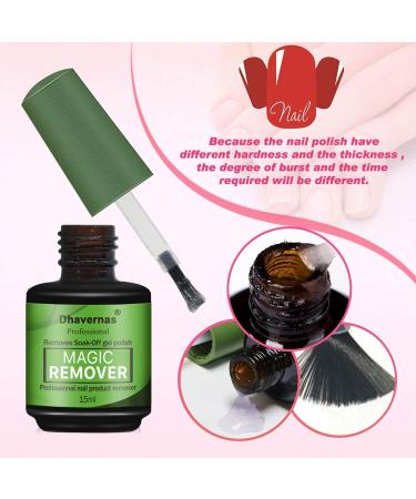 15ML Gel Nail Polish Remover - Quick & Easy Professional Nail Polish Removal in 2-3 Minutes - International Shipping Available - Buy Online on GoSupps.com