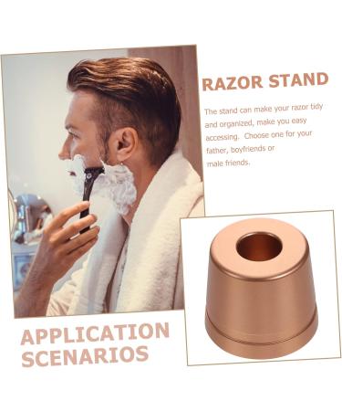 Magiclulu 5-Stage Men's Razor Stand - Simple Metal Shower Shaving Holder & Base Organizer - Buy Online on GoSupps.com