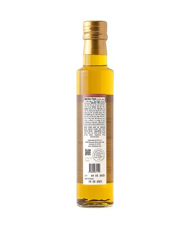 Zibari White Truffle Oil 8.4 FL Oz with Truffle Pieces | Gourmet Product from Italy | Non-GMO Artisanal Chef Approved for International Cuisine - Buy Online on GoSupps.com