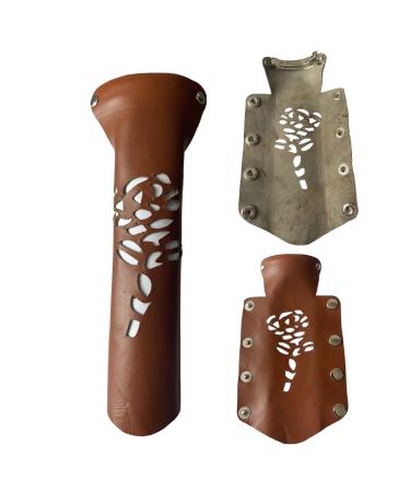 Real Leather Pony Tail Hair cacher/clip