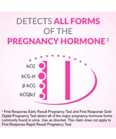 First Response Triple Check Pregnancy Tests - 3 Pack | Accurate & Reliable - Buy Online on GoSupps.com