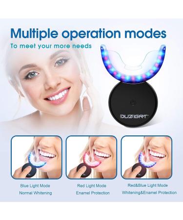 Douceur Teeth Whitening Kit - Professional 32X LED Whitener with 3 Non-Sensitive Gel Pens for Quick and Gentle Smile Whitening - Buy Online on GoSupps.com