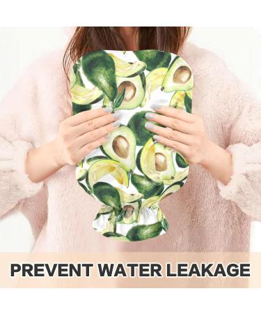 Buy Naanle Slice Avocado Hot Water Bottle - Transparent 1L Heat Therapy for Bed Hand & Feet Pain Relief - International Shipping - Buy Online on GoSupps.com