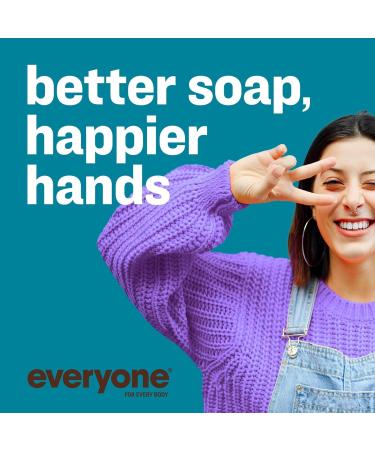 Everyone Liquid Hand Soap 12.75 Ounce (Pack of 1) Pacific Eucalyptus Plant-Based Cleanser with Pure Essential Oils - Buy Online on GoSupps.com