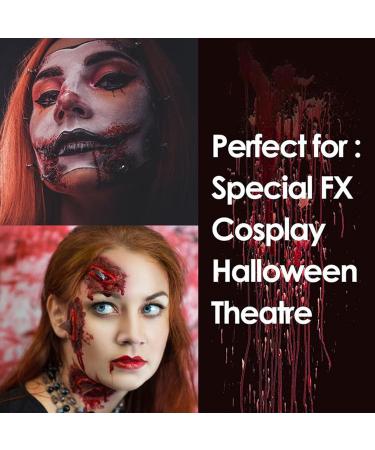 Liquid Latex | 50ml Liquid Latex Cosmetic Product | Realistic Material for Scars Halloween Makeup Themed Events and Photography Models - Buy Online on GoSupps.com