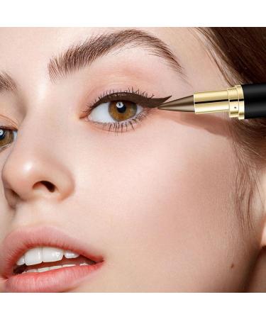  JOZMMZEOOA Matte Eyeliner Quick Dry Waterproof Matte Gel Eyeliner Quick Dry Eyeliner for Daily Eye Makeup (Brown) - Buy Online on GoSupps.com