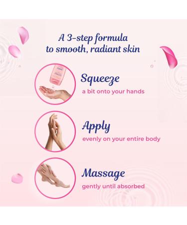 Yuthika Refreshing Rose Body Lotion Gel 100ml - Lightweight Moisturizer for All Skin Types | Summer & Winter Hydration - Buy Online on GoSupps.com