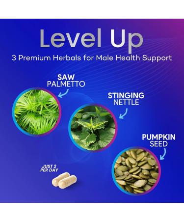 Prostate Health Supplements for Men 1000mg - 3X Strength with Saw Palmetto Blend Stinging Nettle Root & Pumpkin Seed Support Complex - Supports Bathroom Trips Prostate & Urinary Health - 60 Capsules 60 Count (Pack of 1) - Buy Online on GoSupps.com