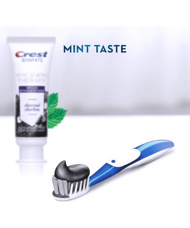Crest 3D White Whitening Therapy Deep Clean Fluoride Toothpaste with Charcoal Invigorating Mint 3oz/90mL (Pack of 3) - Buy Online on GoSupps.com