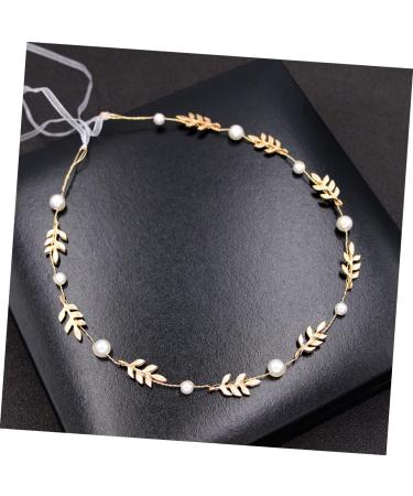 minkissy Hair Bands for Women's Hair Wedding Headband Ladies Headbands Bride Headpieces for Wedding Headwear for Women Bride Headband Gold Tiara Gold Hair Ties Bridesmaid Crystal Pearl - Buy Online on GoSupps.com