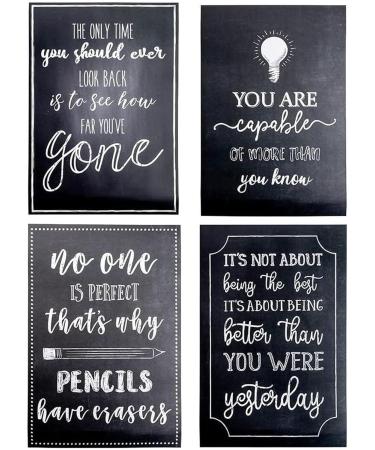 Huaxingda 5 PCs Motivational Posters - Inspiring Quotes for Classroom Office & Home Wall Art Decoration - Buy Online on GoSupps.com