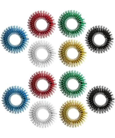 FRCOLOR 24 STK Acupressure Vibrating Ring Toys for Children | Stress Relief & Decompression Finger Massage Gadget - Buy Online on GoSupps.com