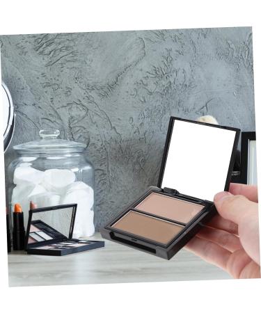 Poudre Ombrer Bicolore Palette Compacte pour Contouring et Illumination Visage Maquillage Professionnel Mariage Usage Quotidien - Buy Online on GoSupps.com