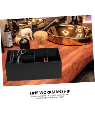 Minkissy 3 STK Scissor Socket Hairdressing Organizer Rack - Acrylic Storage Container for Combs & Cosmetic Tools | Perfect Salon Tool Holder - Buy Online on GoSupps.com
