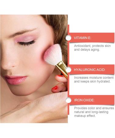 Creamy Cheek Blush | Long-Lasting Natural Matte Finish for Lips Multi-Use Complexion for Cheeks and Face | For Women and Girls Mature and Oily Skin Ideal for Dates and Everyday Wear - Buy Online on GoSupps.com